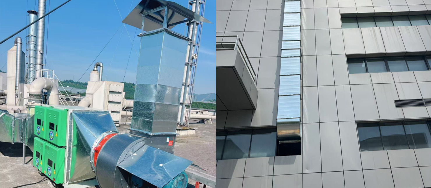 金芯麥斯機(jī)加車(chē)間油煙廢氣處理